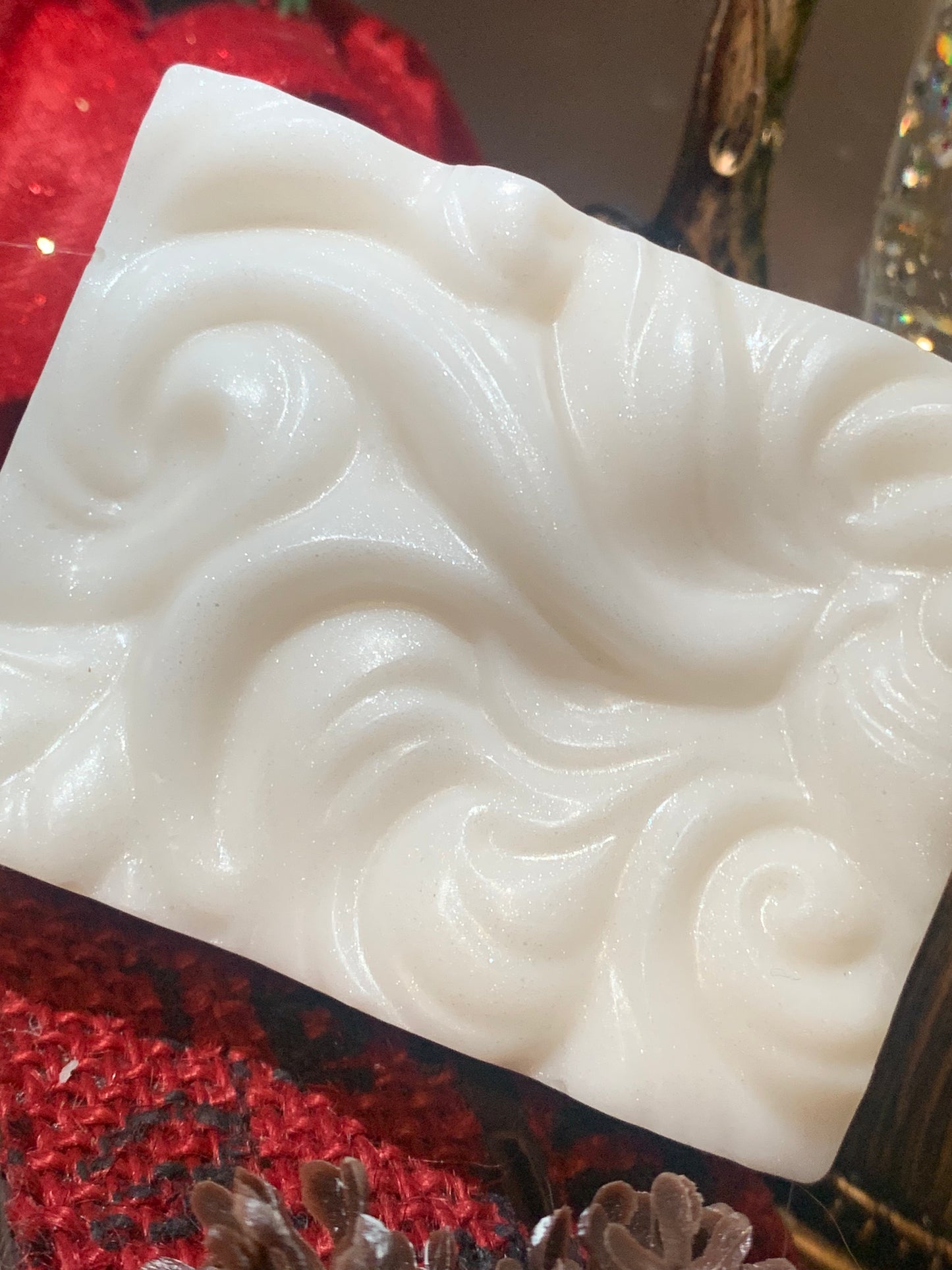 Minty Snow soap