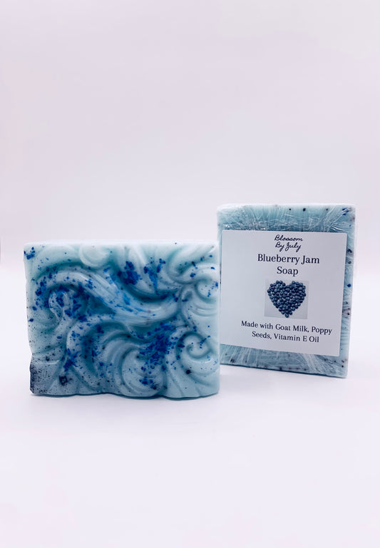 Blueberry Jam & Poppy soap LIMITED EDITION