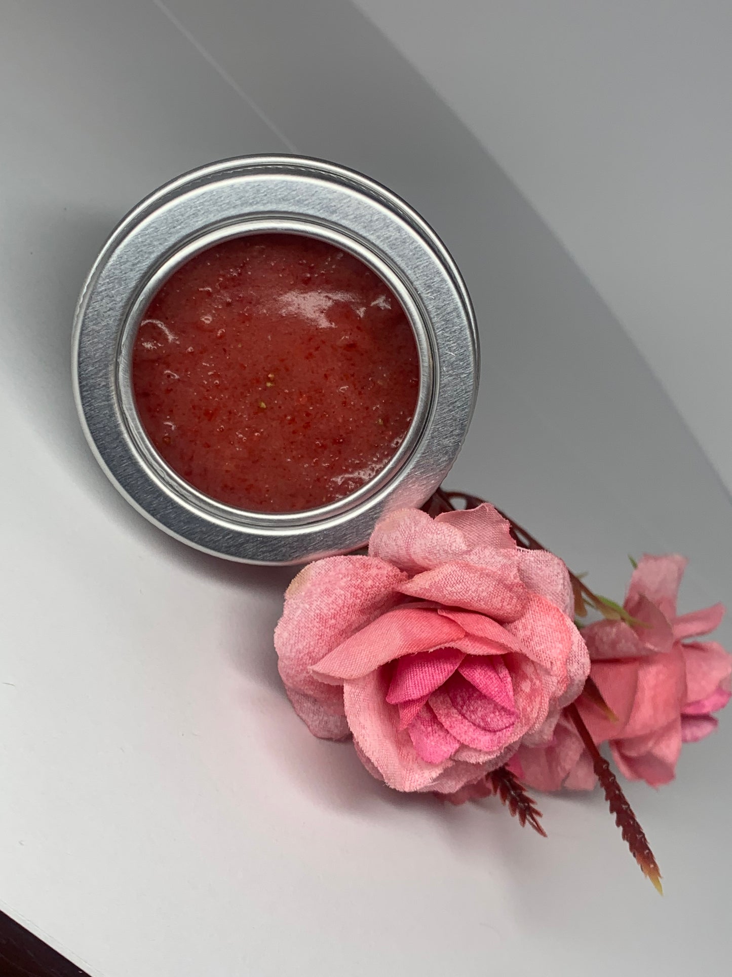 Juicy Strawberry Natural Lip Scrub