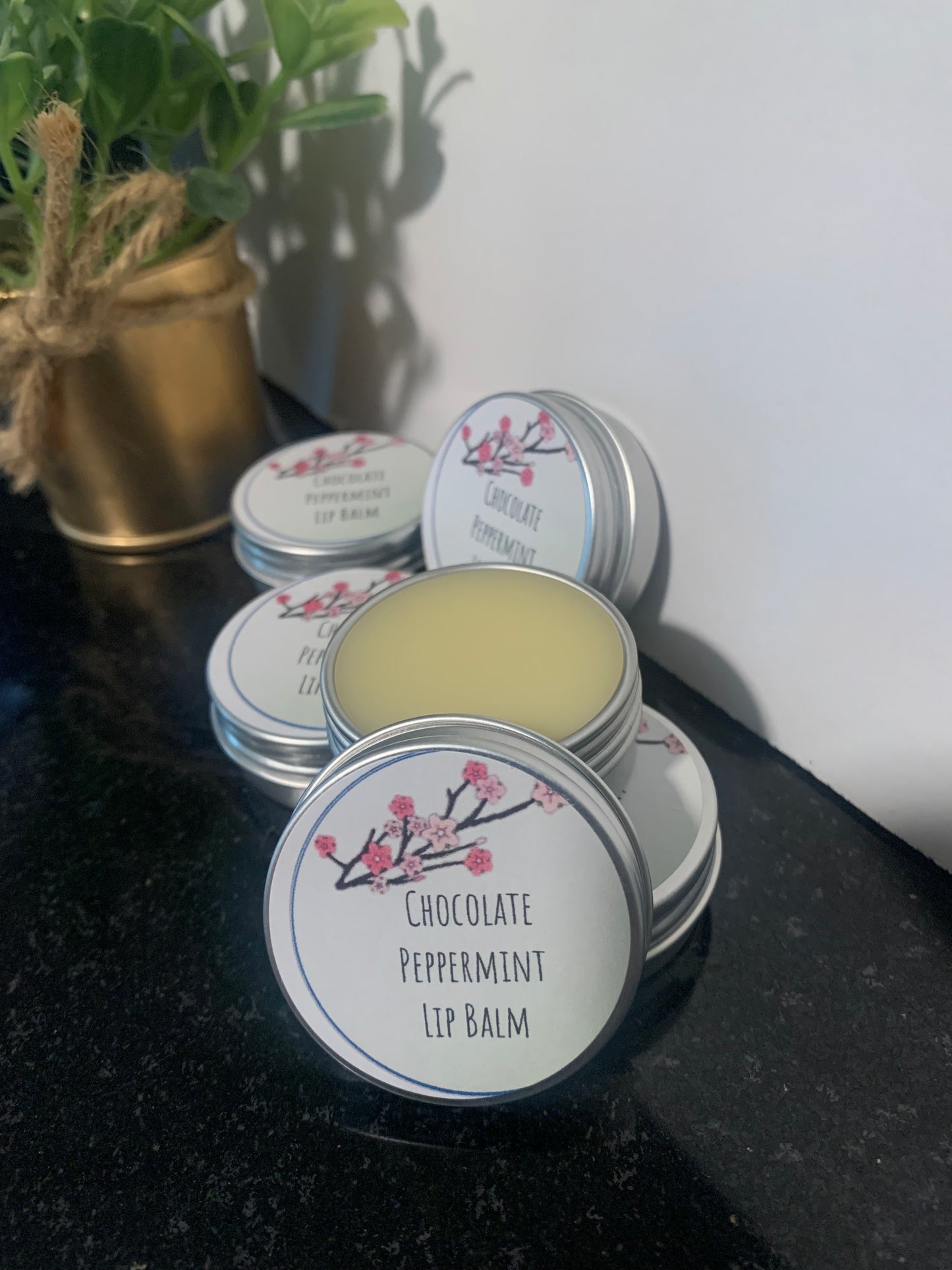 Organic Chocolate Peppermint Lip Balm