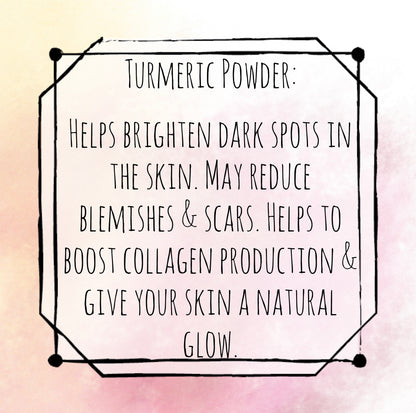 Turmeric & Kojic Acid Lemon soap