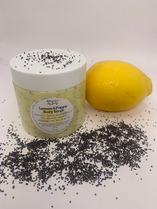 Lemon & Poppy Body Scrub