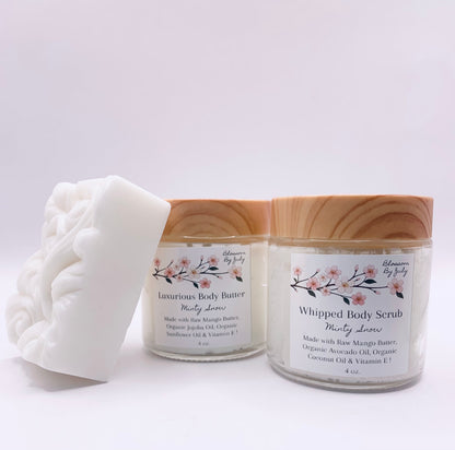Minty Snow soap