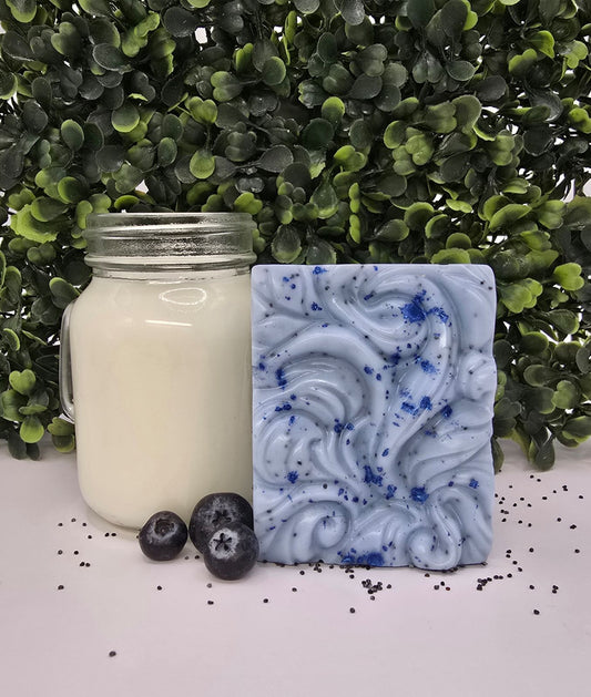 Blueberry Jam & Poppy soap LIMITED EDITION