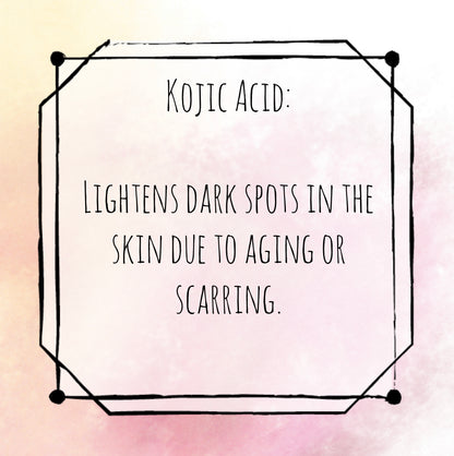 Turmeric & Kojic Acid Lemon soap