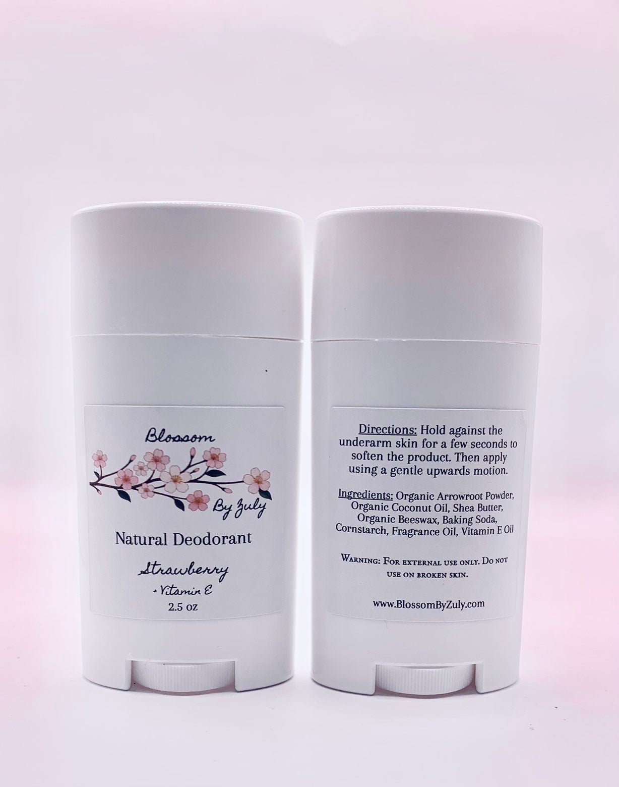 Natural Deodorant Stick - scented using Fragrance Oils