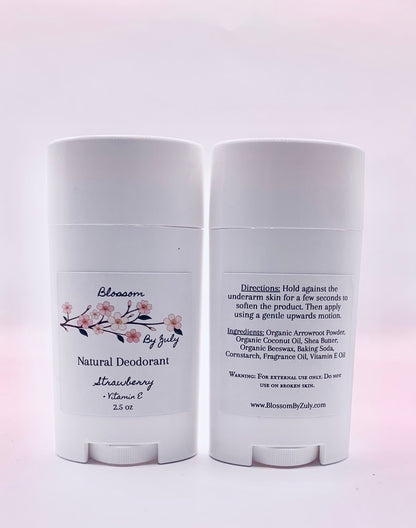 Natural Deodorant Stick - scented using Fragrance Oils