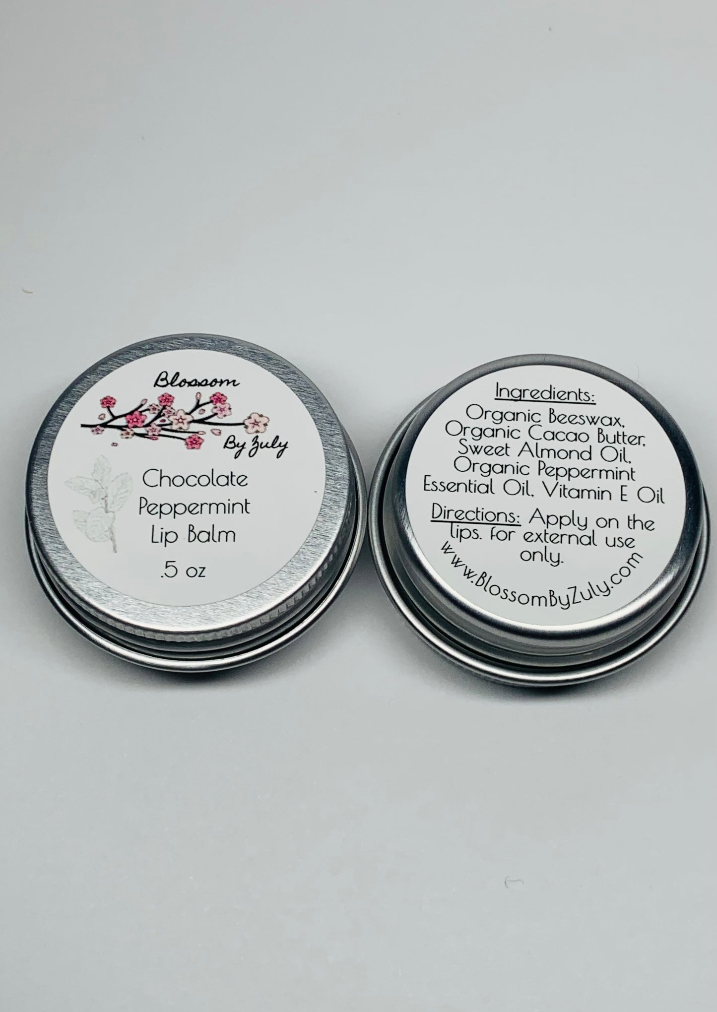 Organic Chocolate Peppermint Lip Balm